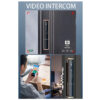 Cerradura Inteligente FM-JZ1 (Al.Aluminio) 7en1- Facial 3D/ Palma / Huella / Video Intercom - Imagen 4