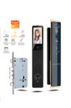 Cerradura Inteligente FM-JZ1 (Al.Aluminio) 7en1- Facial 3D/ Palma / Huella / Video Intercom