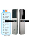Cerradura Inteligente LK-0925 TuyaAPP (A/Inoxidable) 5en1 Huella / Contraseña / Tarjeta/RemotoApp