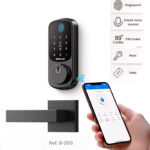 Cerradura Inteligente con Manijas B-200 5en1 Huella / Contraseña / Tarjeta/RemotoApp
