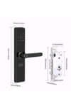 Cerradura Inteligente DL-1008 TTLock (A-Aluminio) 5en1 Huella / Contraseña / Tarjeta/RemotoApp - Imagen 2