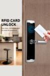 Cerradura Inteligente CX845 TTLock (A/Aluminio) 5en1 Huella / Contraseña / Tarjeta/RemotoApp - Imagen 3