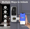 Cerradura Biométrica L-1124 TuyaAPP - Wifi 5en1 Huella / Contraseña / Control Remoto APP - Imagen 5