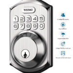Cerradura Digital TE001 Cerrojo Impermeable IP54/ Clave/ Contraseña temporal/ Llave.