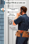 Cerradura Digital TE001 Cerrojo Impermeable IP54/ Clave/ Contraseña temporal/ Llave. - Imagen 2