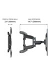 Soporte de Doble Brazo para TV DE 45 - 85 Pulgadas - Imagen 4